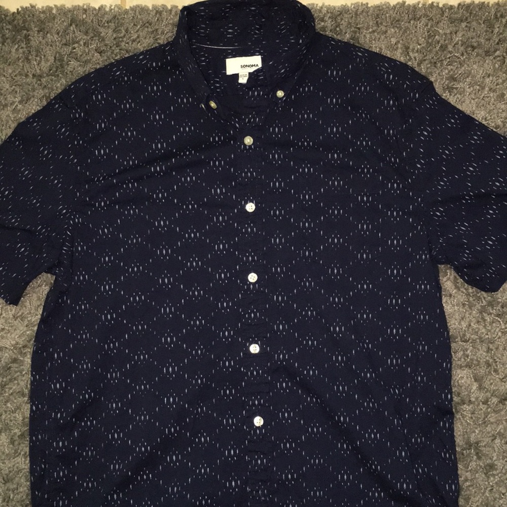 Sonoma button up short sleeve shirt